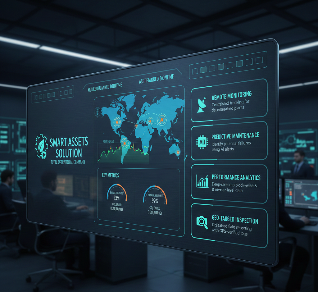 Smart Assets (For RE Plants-Roof top and ground Mounted)